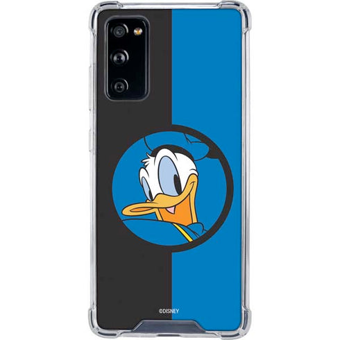 Disney Friends Donald Duck Galaxy S20 FE Clear Case